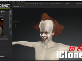 Pennywise 3DͷiClone LIVE FACEΪiPhone